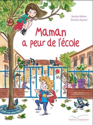 cover image of Maman a peur de l'école